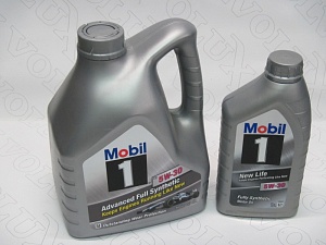 Масло моторное Mobil 1 5W30 New Life 4